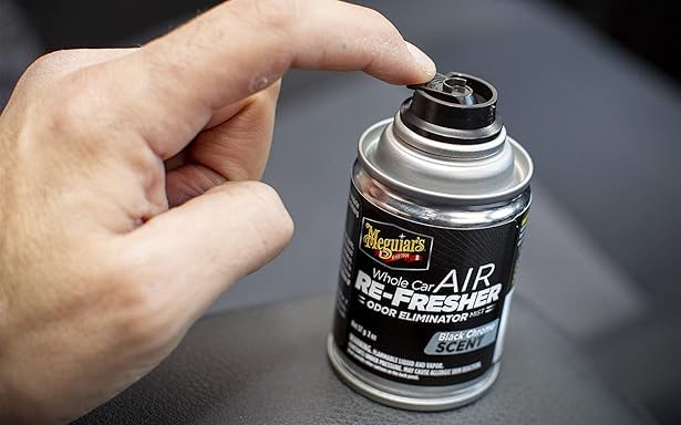 Meguiar’s Whole Car Air Refresher, Easy-to-Use Air Freshener Diffuser Spray