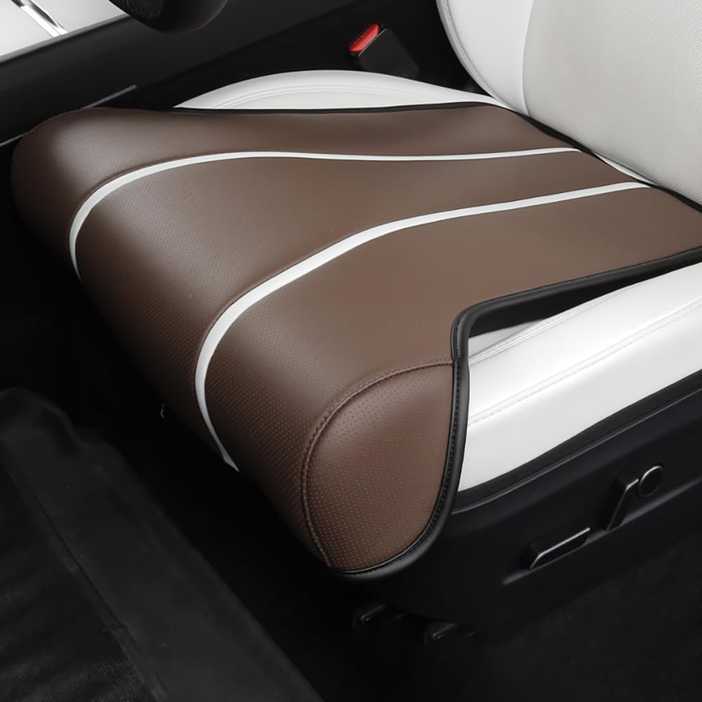 Car Seat Cushion Elevator with Leg Rest Pad for Jeep Wrangler 2-Door 2010-2025, 5cm Height Booster for Better Visibility Car Leg Rest Cushion