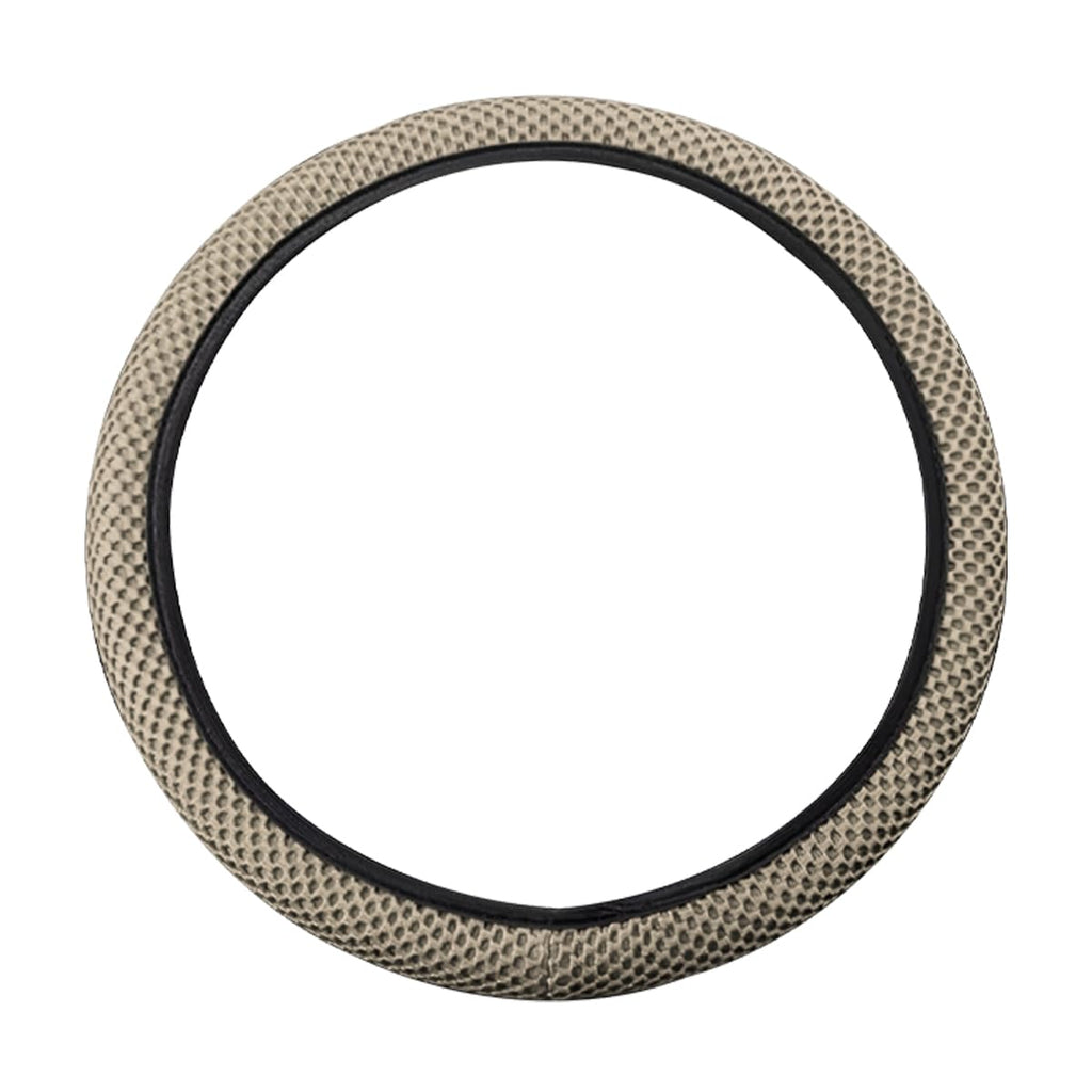 Universal 15-Inch Breathable Ice Silk Steering Wheel Cover