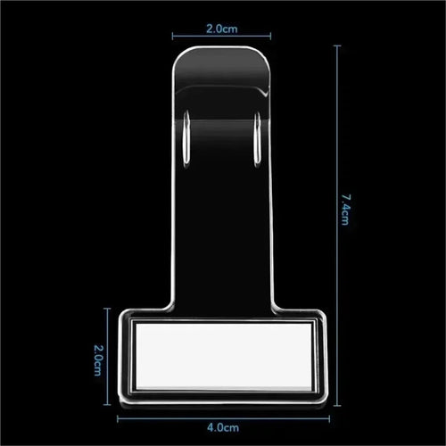 30-Piece Windshield Parking Ticket and Card Holder Clips