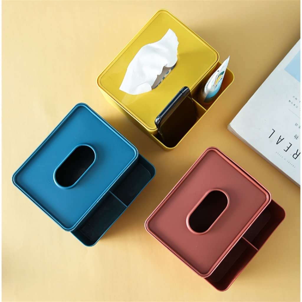 Red Tissue Box Holder for Car, Home and Office