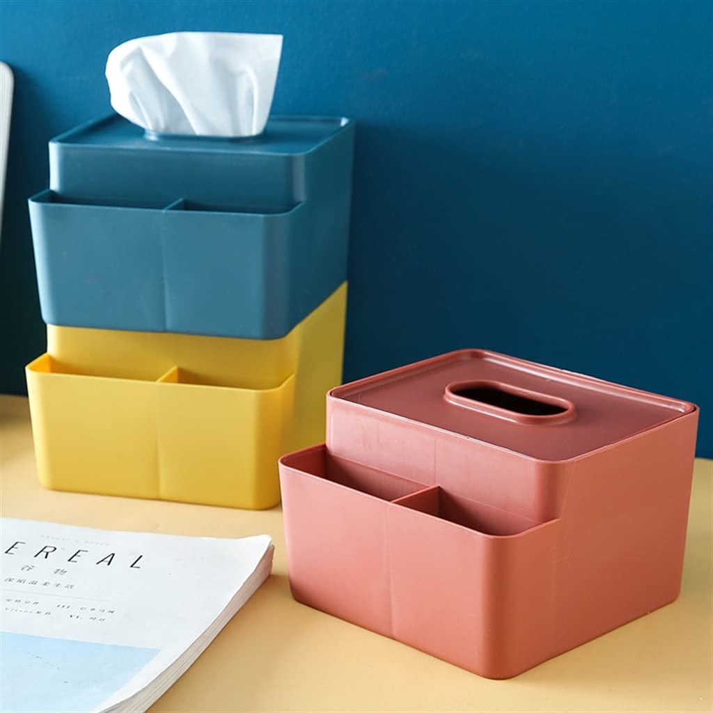 Red Tissue Box Holder for Car, Home and Office