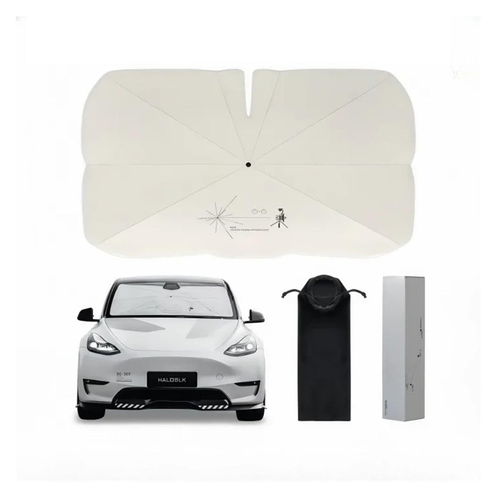 Umbrella Windshield Sunshade for Tesla Model Y Juniper