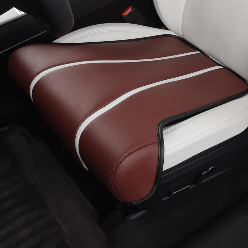 Car Seat Cushion Elevator with Leg Rest Pad for Jeep Wrangler 2-Door 2010-2025, 5cm Height Booster for Better Visibility Car Leg Rest Cushion