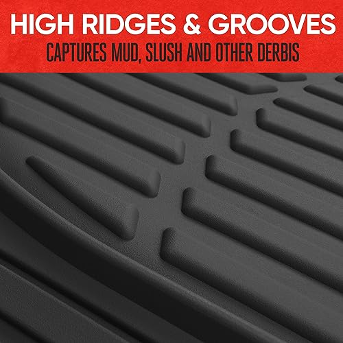 Motor Trend FlexTough All-Weather Floor Mats for Cars