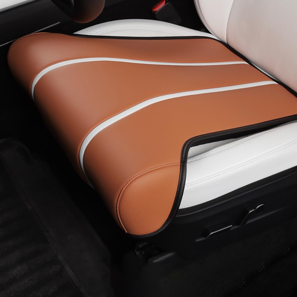 Car Seat Cushion Elevator with Leg Rest Pad for Jeep Wrangler 2-Door 2010-2025, 5cm Height Booster for Better Visibility Car Leg Rest Cushion