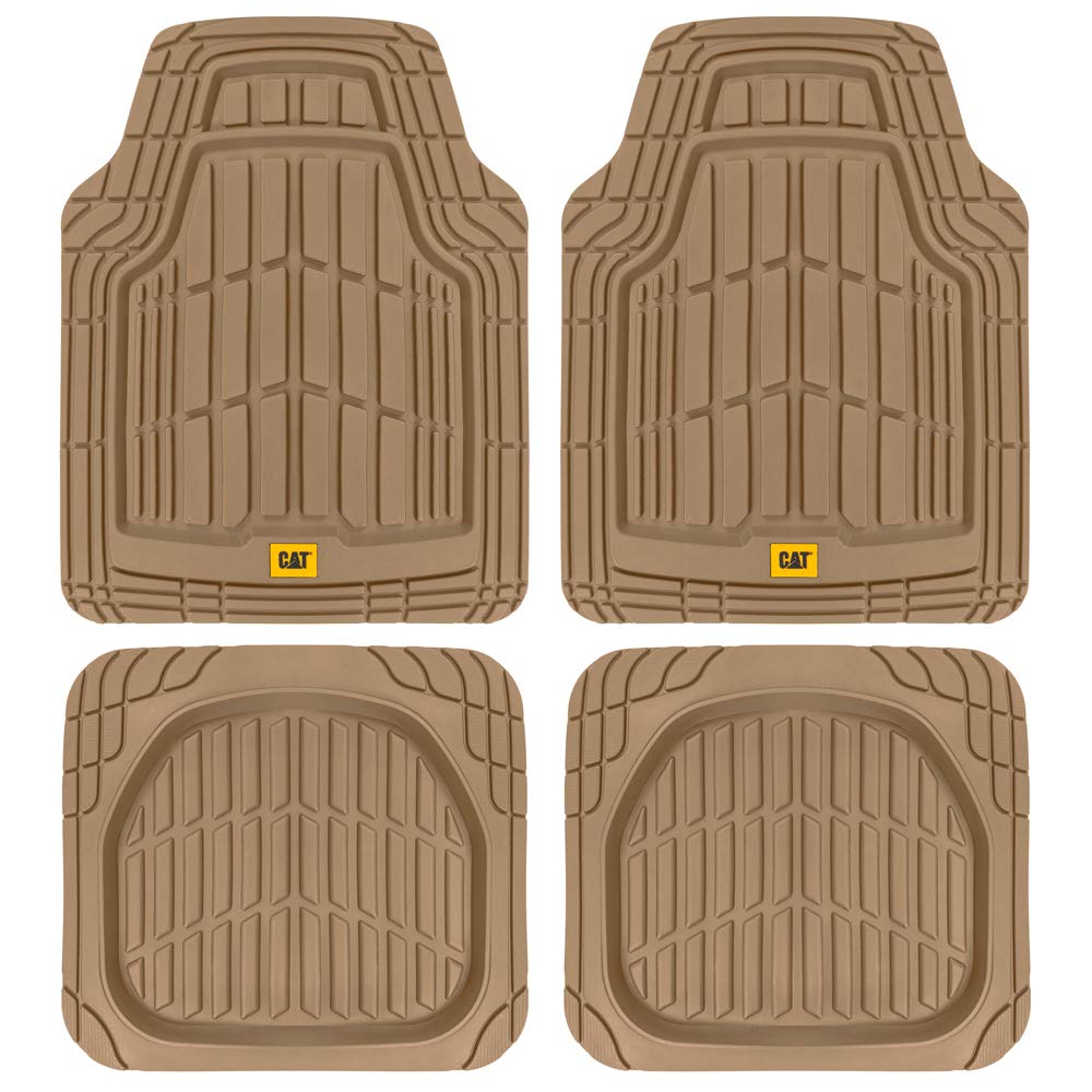 CAT ToughRide Heavy-Duty All-Weather Floor Mat Set