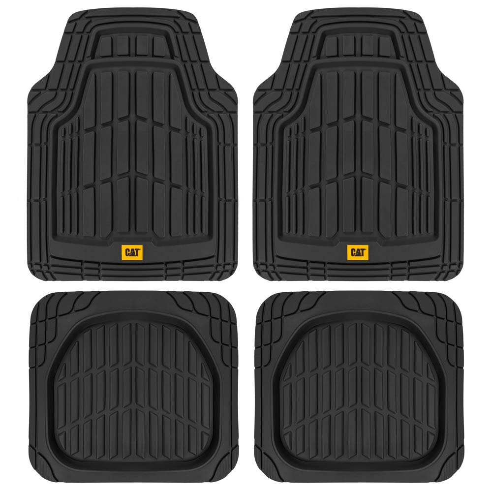 CAT ToughRide Heavy-Duty All-Weather Floor Mat Set