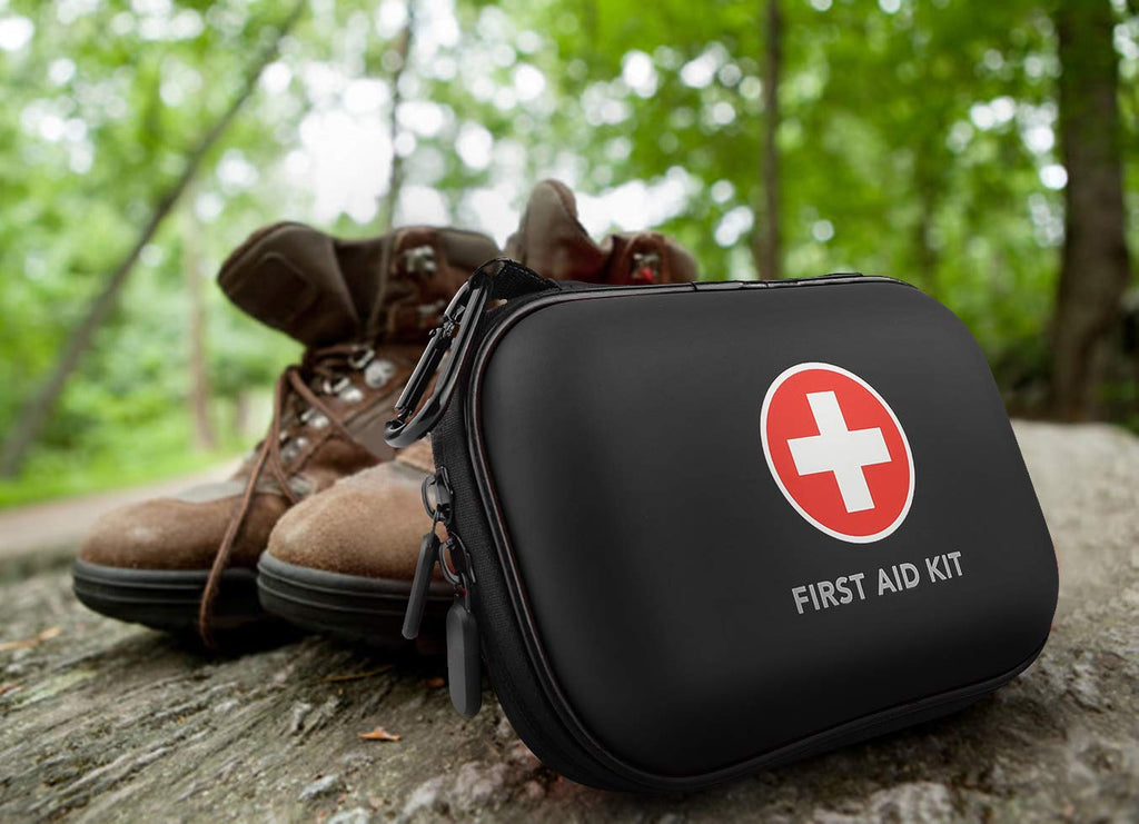 100-Piece Water-Resistant First Aid Kit in Hard Case