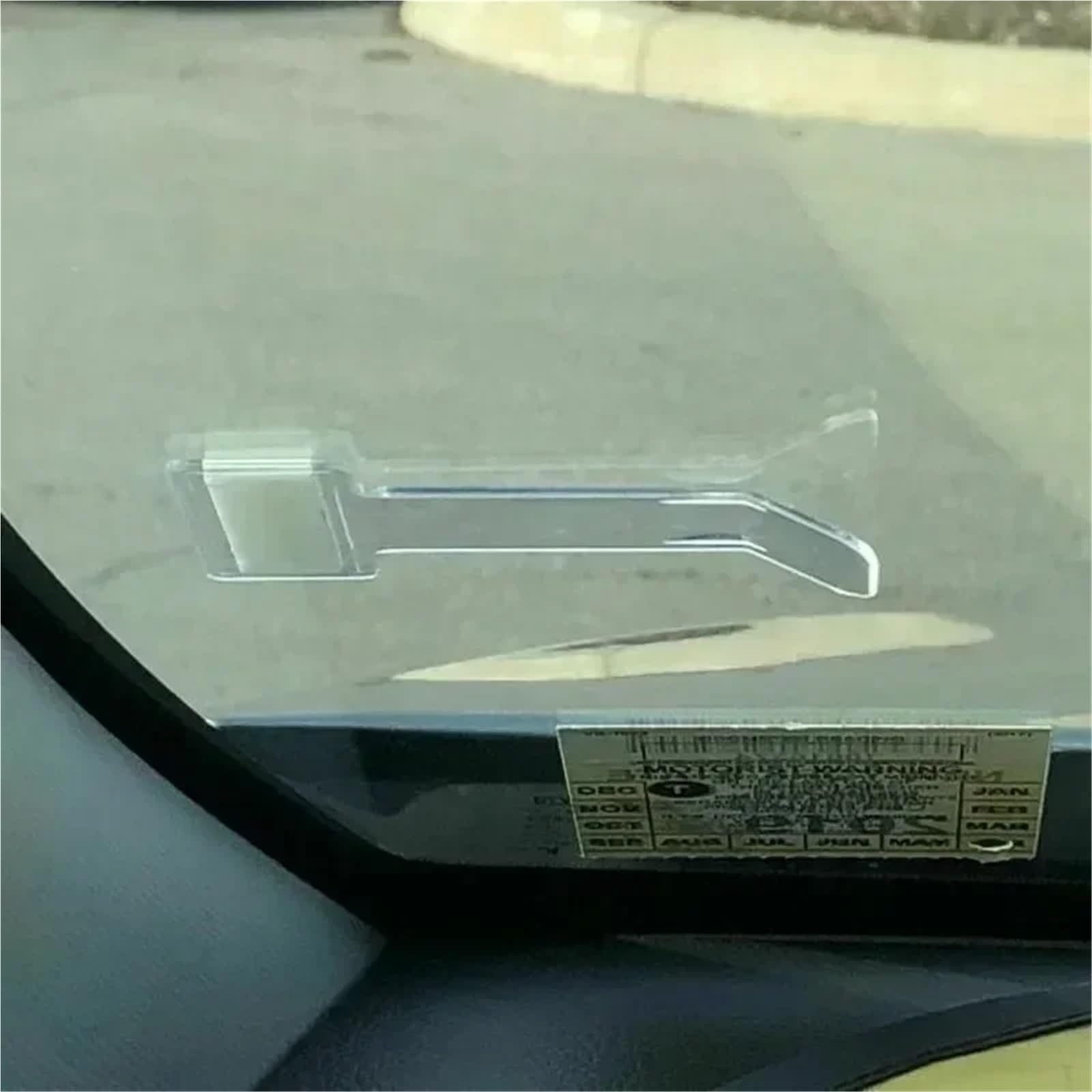 Qingdinu 30pcs Car Parking Ticket Clip Windscreen Card Bill Holder Mount Fastener Organizer Styling Windshield Stickers Home Office