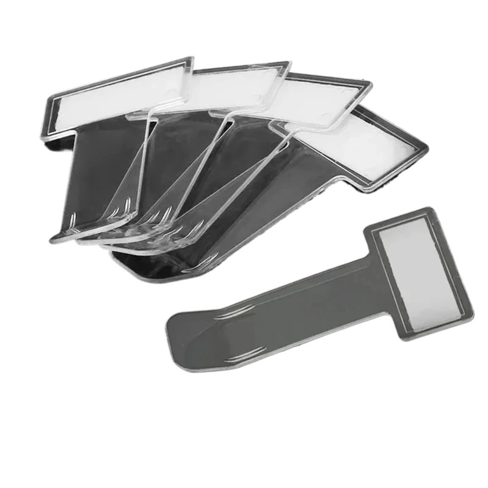 Qingdinu 30pcs Car Parking Ticket Clip Windscreen Card Bill Holder Mount Fastener Organizer Styling Windshield Stickers Home Office