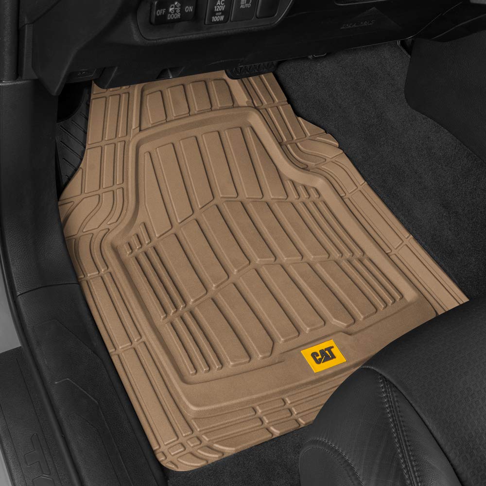 CAT ToughRide Heavy-Duty All-Weather Floor Mat Set