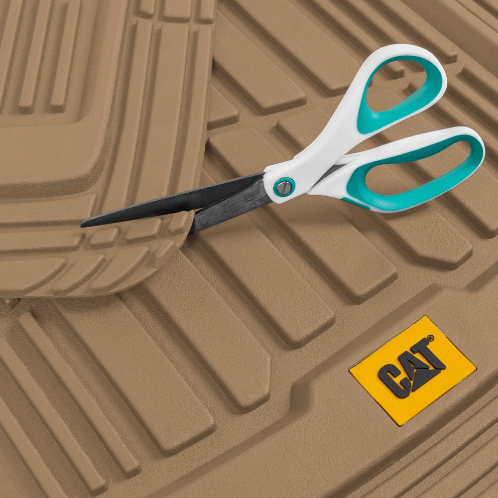 CAT ToughRide Heavy-Duty All-Weather Floor Mat Set