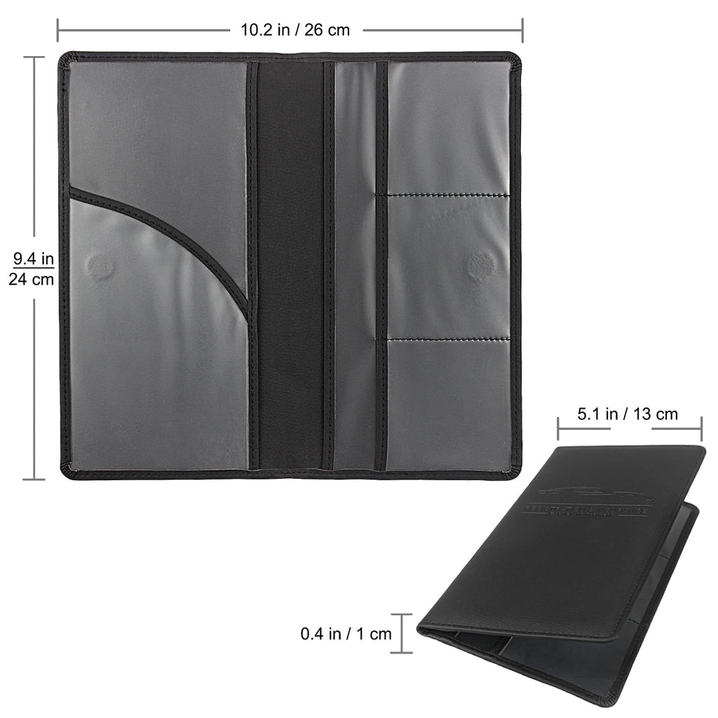 Magnetic Car Registration and Insurance Document Holder