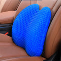 ZUIAI Car Seat Office Chair Massage Back Lumbar Support Mesh Ventilate Cushion Pad Wear-Resistant Soft and Comfortable Cushion