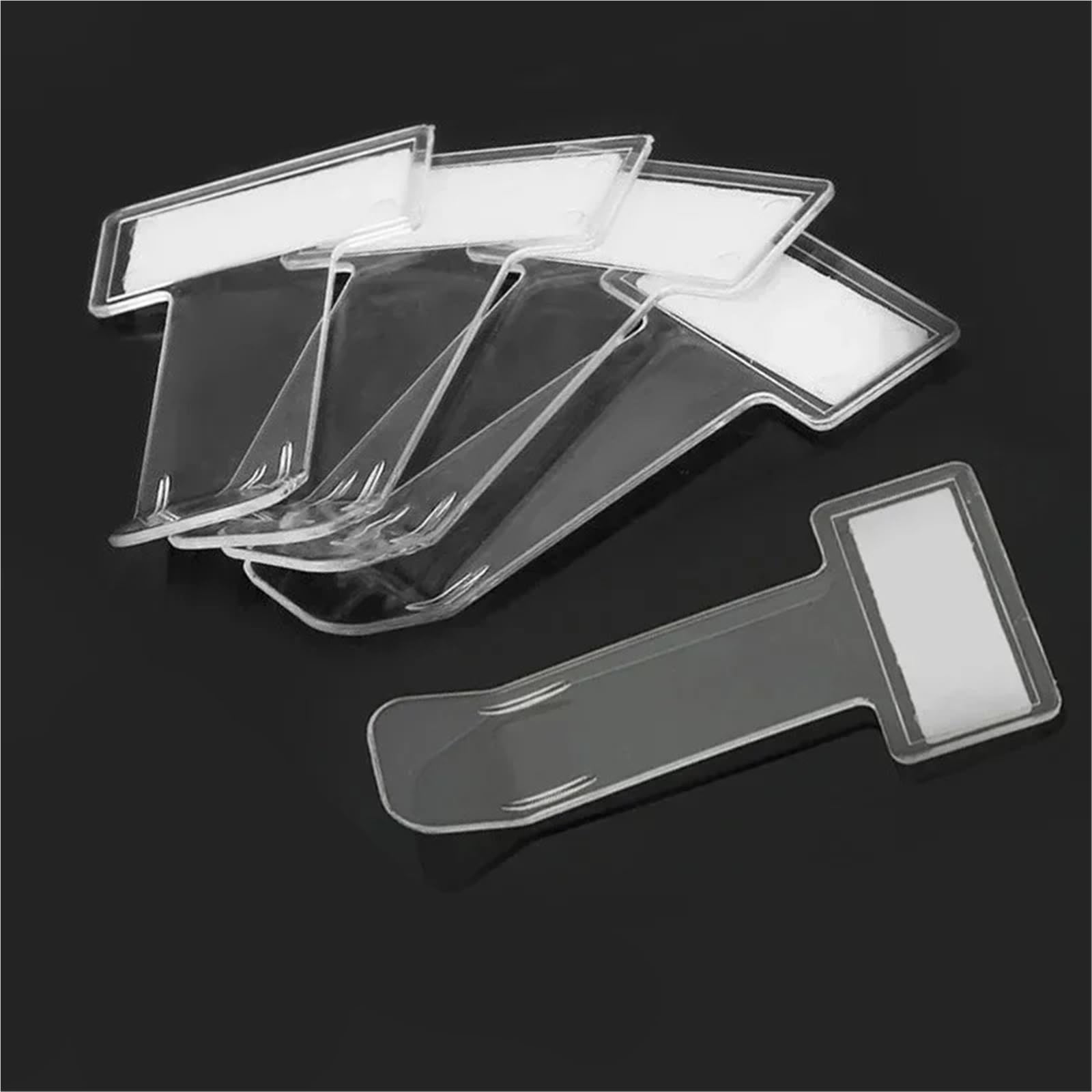 Qingdinu 30pcs Car Parking Ticket Clip Windscreen Card Bill Holder Mount Fastener Organizer Styling Windshield Stickers Home Office