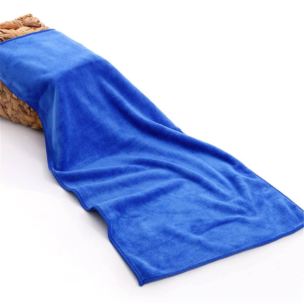 EMFYL 20PCS 30x70cm Car Washing Towel Microfiber Car Drying Cleaning Cloth Car Care Car Wash Auto Detailing Absorption Polishing Towels Luopan Car Cleaning Kits