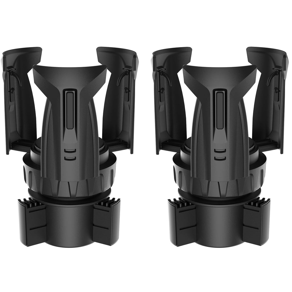 Car Cup Holder Expander, Cup Holder Extender Adapter with Expandable Arm and Adjustable Base, Compatible with Yeti Ramblers, Hydro Flasks, Stanley, Owala Most Coffee Mugs Bottles & Cups