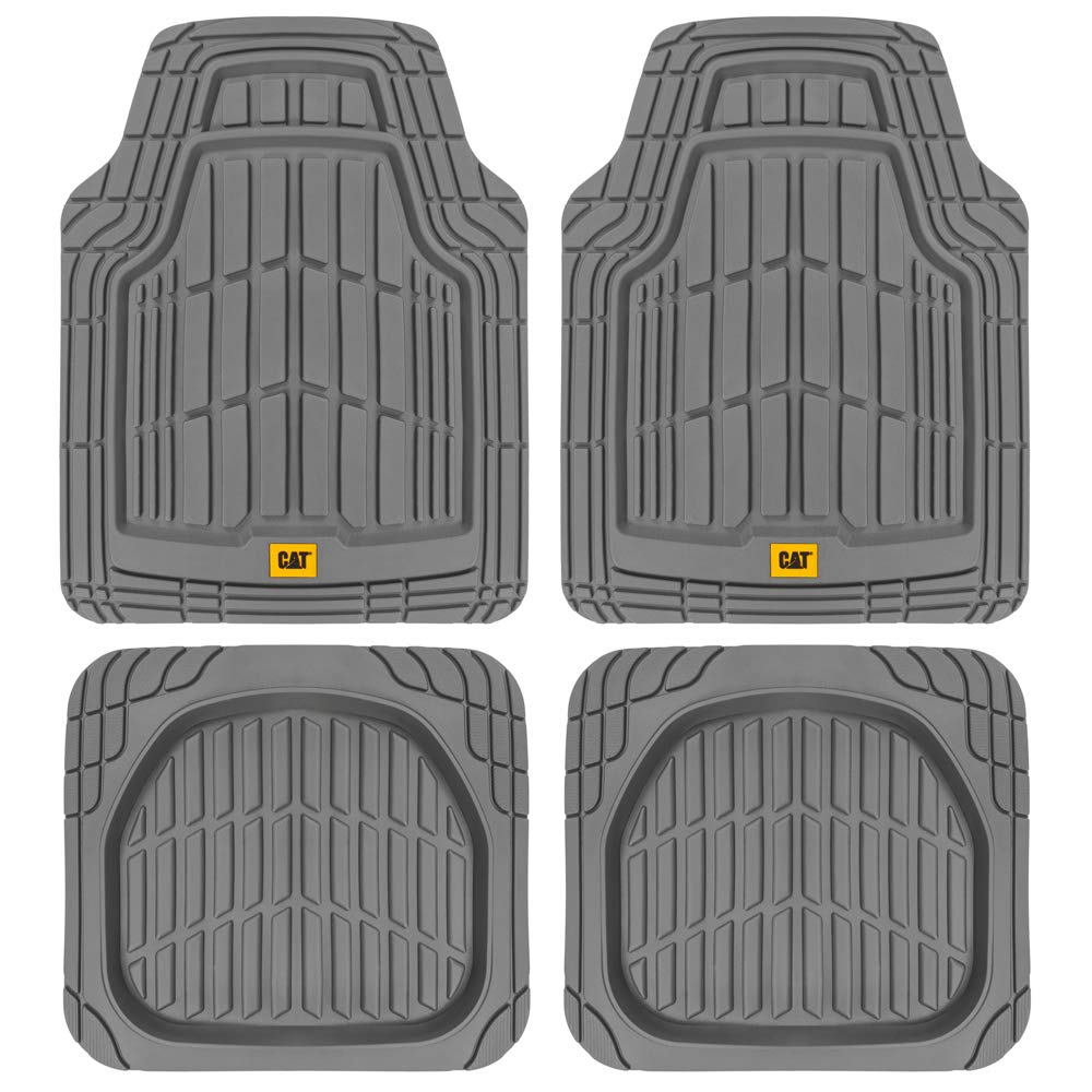 CAT ToughRide Heavy-Duty All-Weather Floor Mat Set