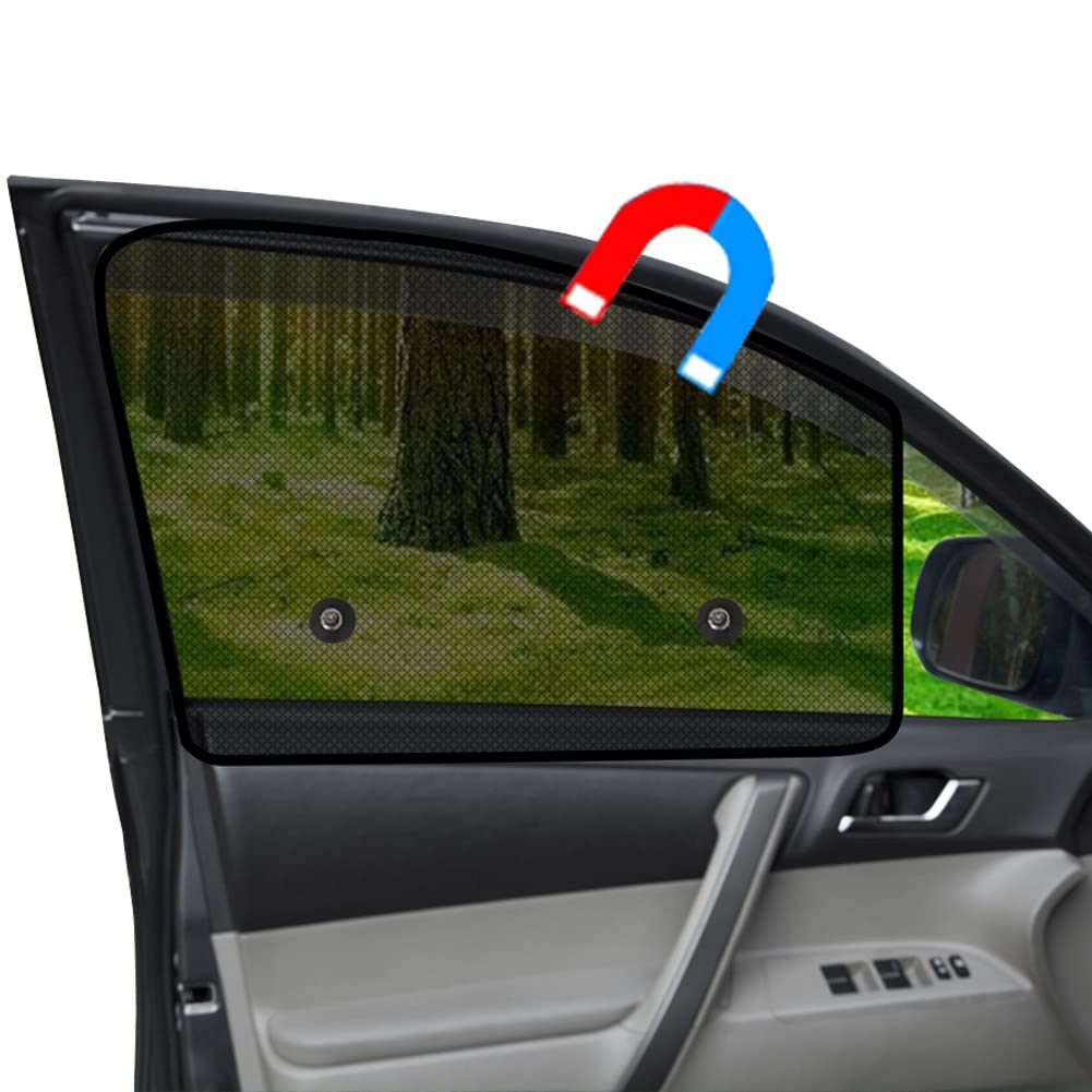 Magnetic Car Side Window Sun Shade Cover for UV Protection