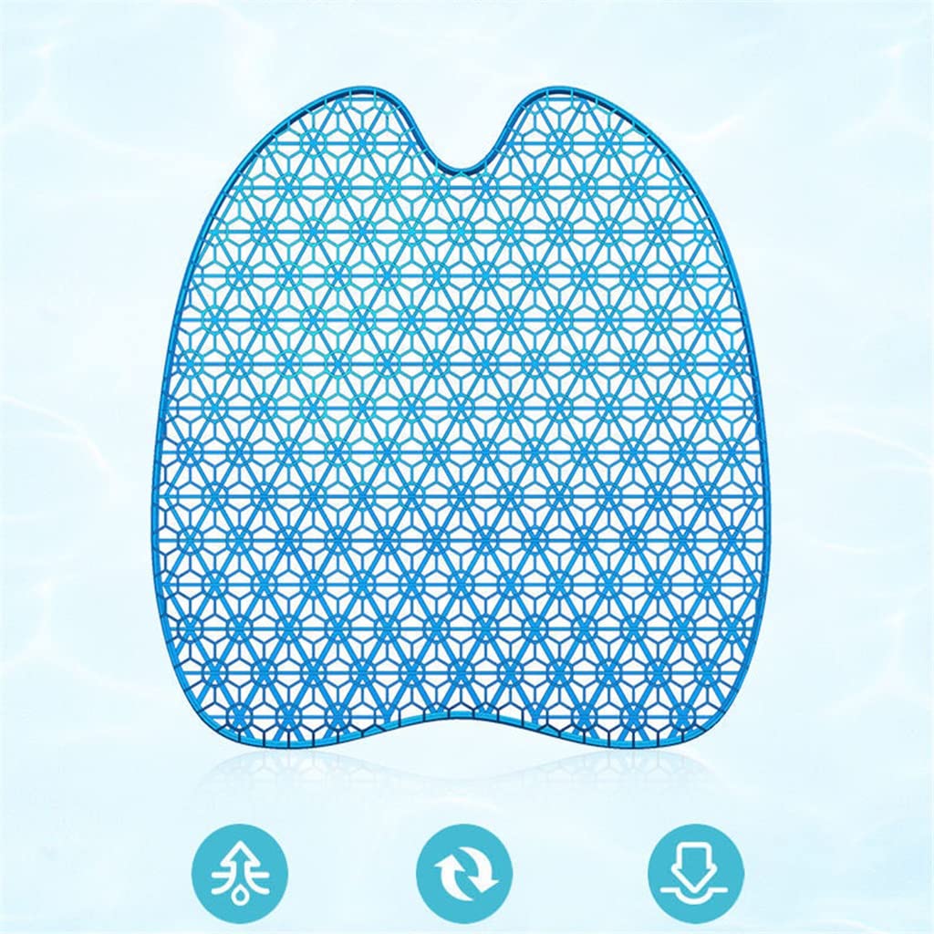 ZUIAI Car Seat Office Chair Massage Back Lumbar Support Mesh Ventilate Cushion Pad Wear-Resistant Soft and Comfortable Cushion
