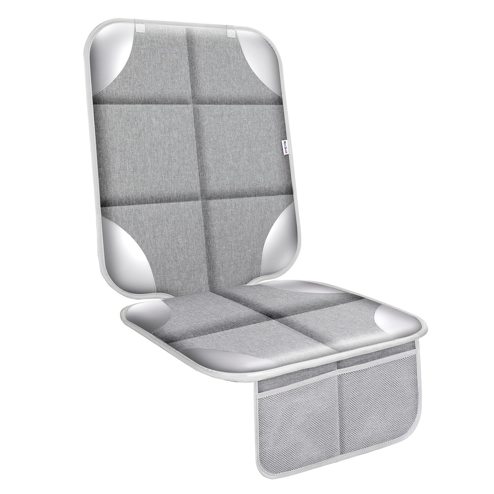 Meolsaek Car Seat Protector for Child Car Seat, Durable 600D Fabric Waterproof Car Seat Cover with Thick Pad Non-Slip Backing，No Imprints