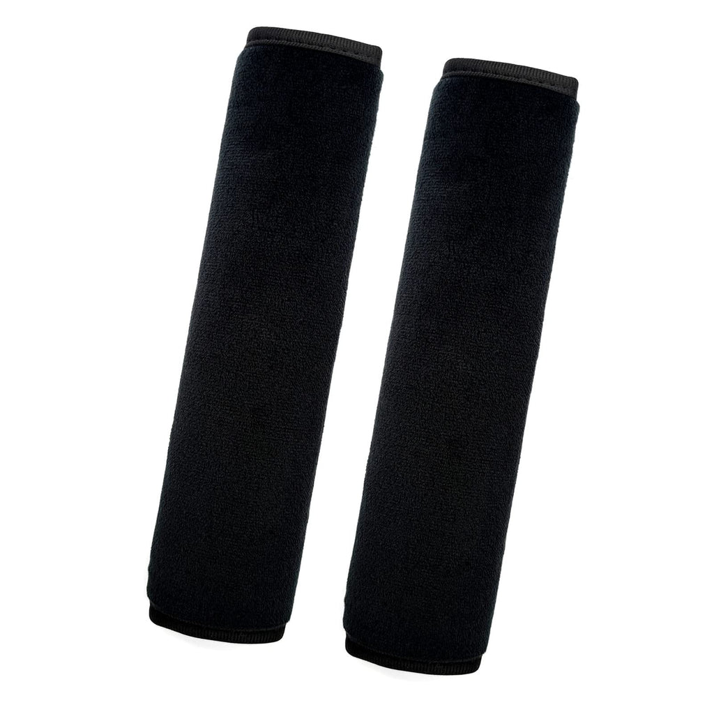 Universal Black Seat Belt Shoulder Pads, 2-Pack