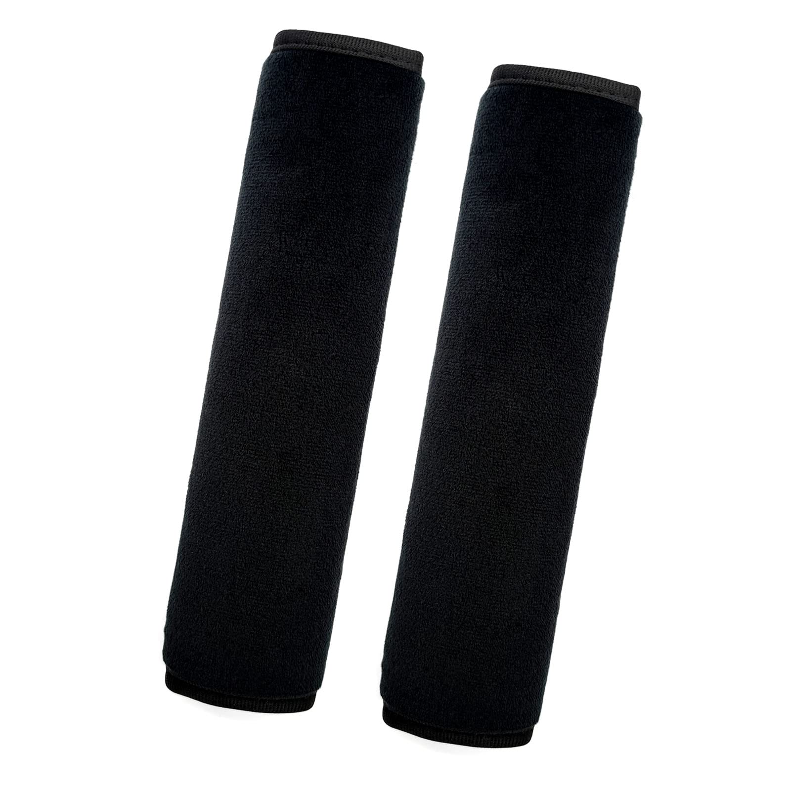 Universal Black Seat Belt Shoulder Pads, 2-Pack