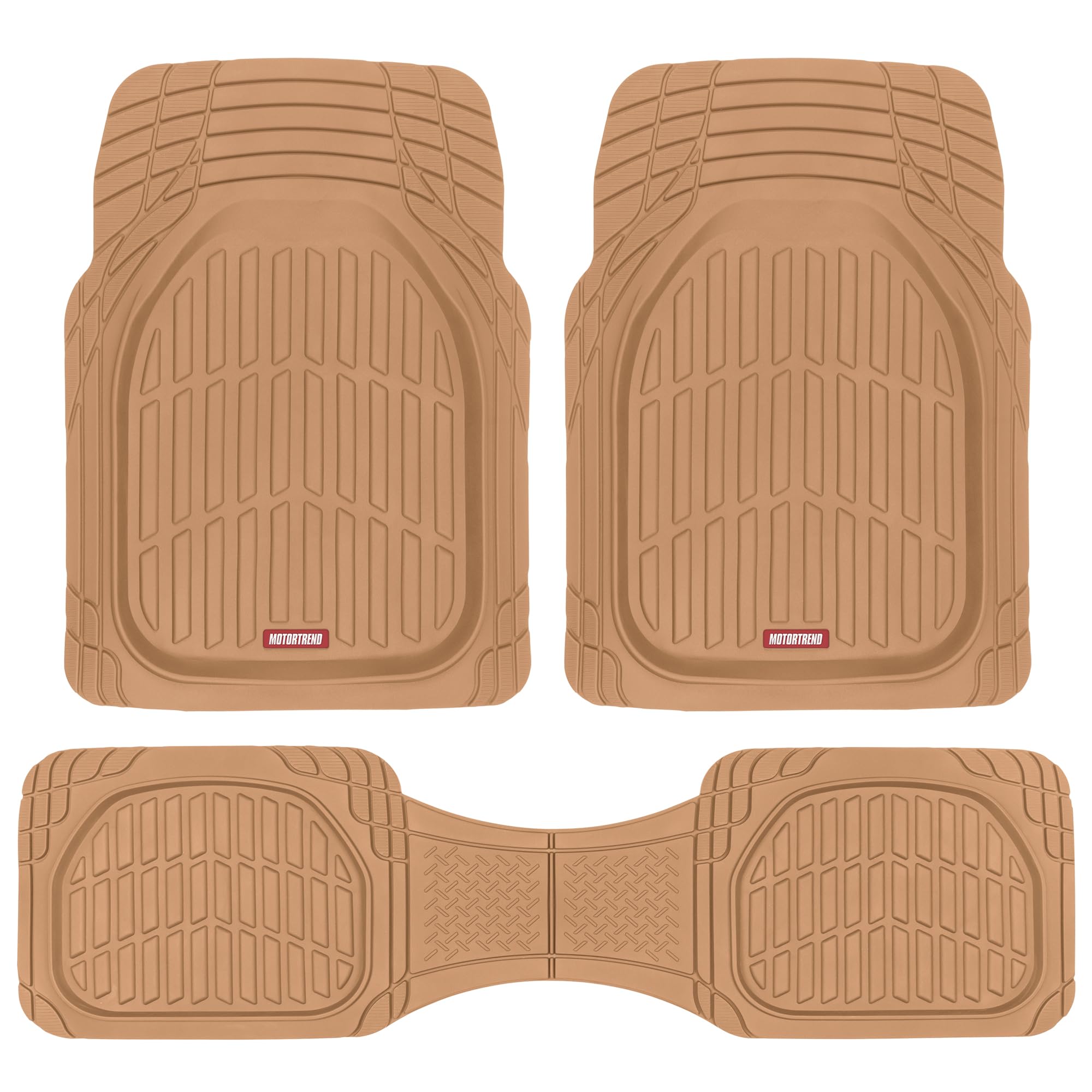 Motor Trend FlexTough All-Weather Floor Mats for Cars