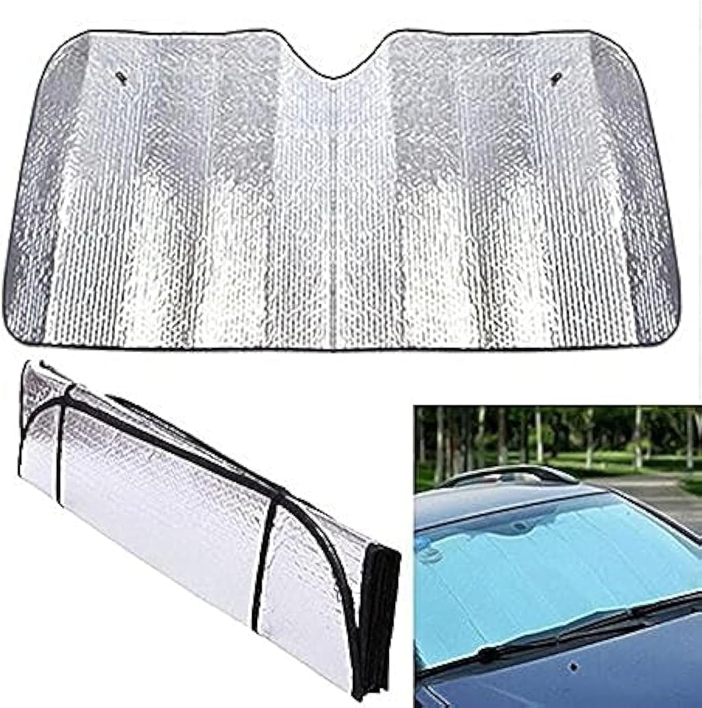 Foldable Reflective Windshield Sunshade for Cars