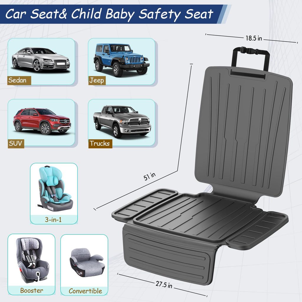insefocc Car Seat Protector for Child Car Seat