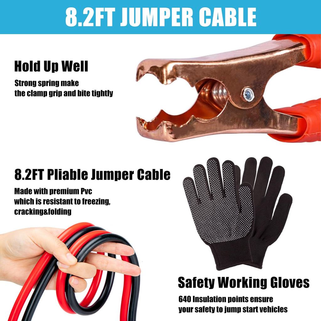 Portable Roadside Emergency Safety Kit for Cars