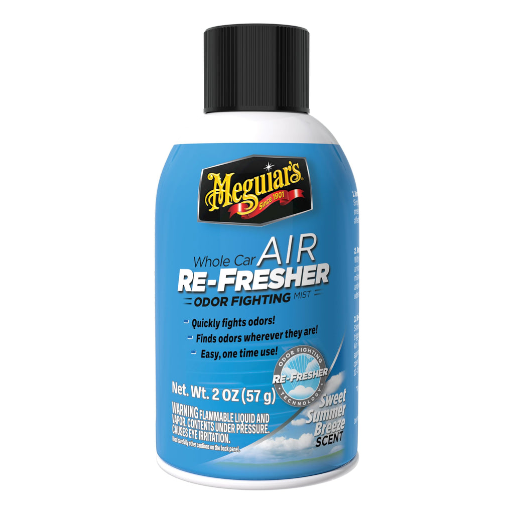 Meguiar’s Whole Car Air Refresher, Easy-to-Use Air Freshener Diffuser Spray