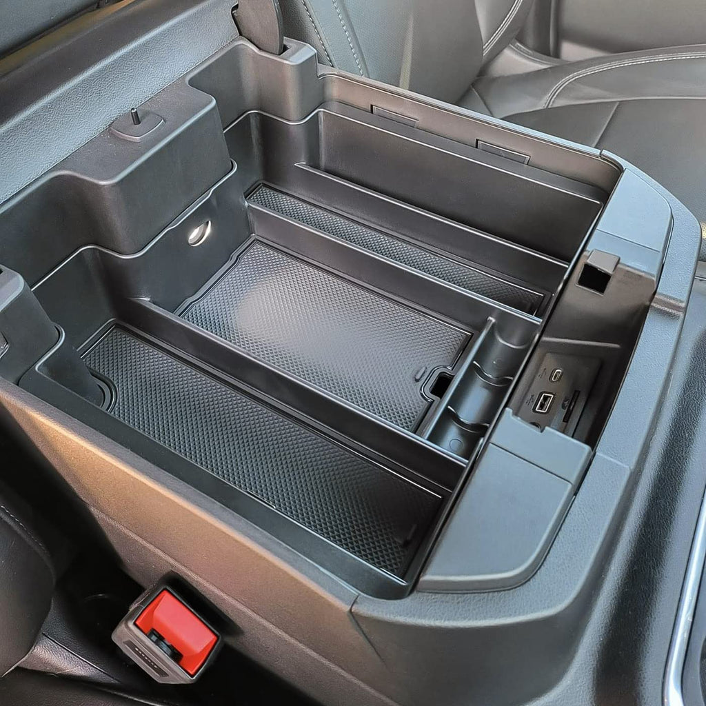 Full-Coverage Center Console Tray for Silverado and Sierra