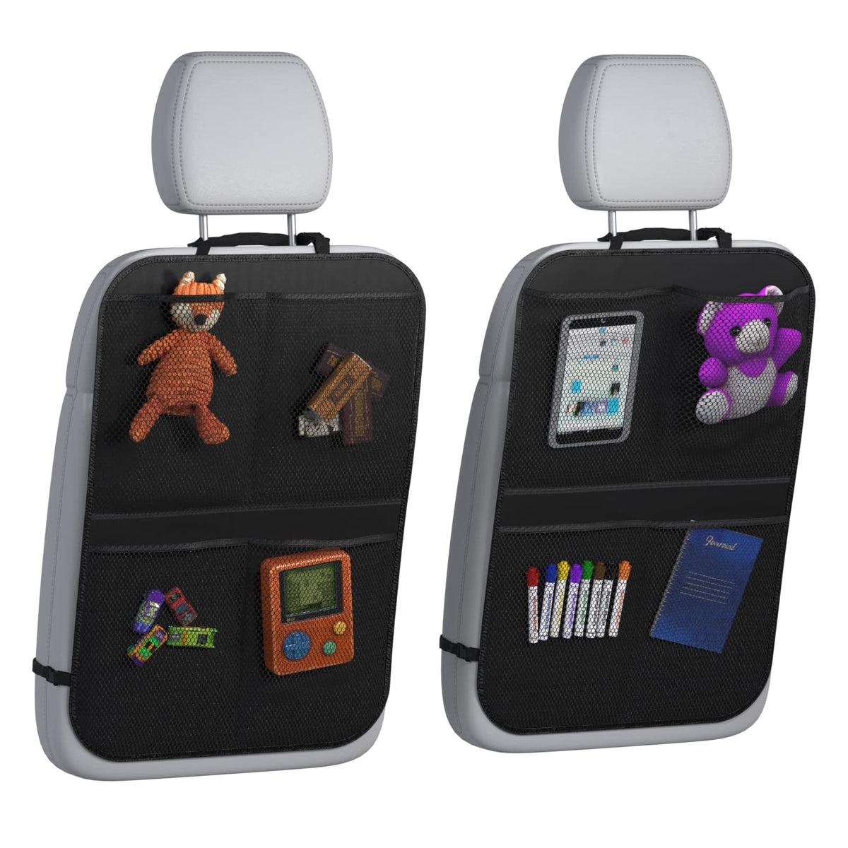 Kids’ Backseat Protector with 3-Pocket Storage Organizer