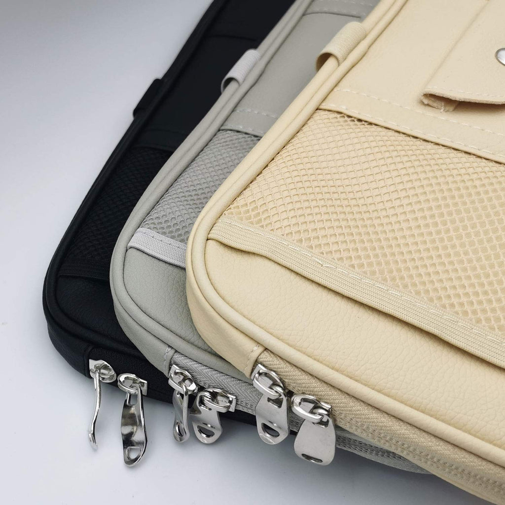 Multi-Pocket Car Sun Visor Organizer for Essentials