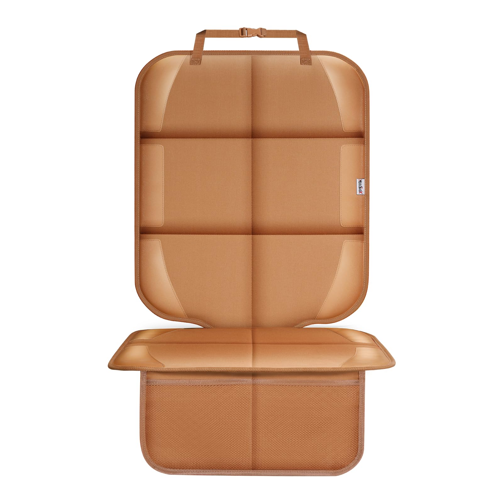 Meolsaek Car Seat Protector for Child Car Seat, Durable 600D Fabric Waterproof Car Seat Cover with Thick Pad Non-Slip Backing，No Imprints