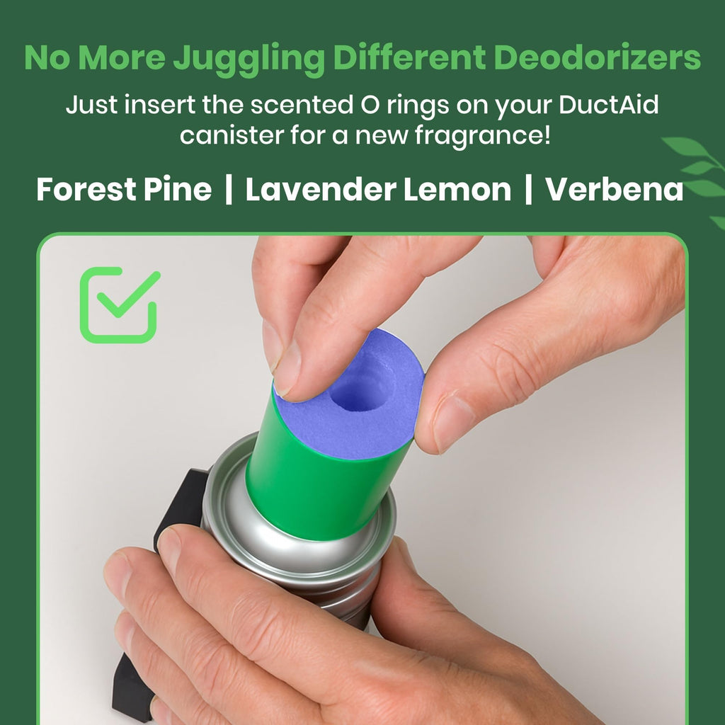 Air Freshener for HVAC Systems, Commercial, Residential & Cars| Made with Thyme extract, natural Plant based | Treatment for bad odor, Smoke, Shoes & Pet | HVAC Scent & Air Duct Deodorizer