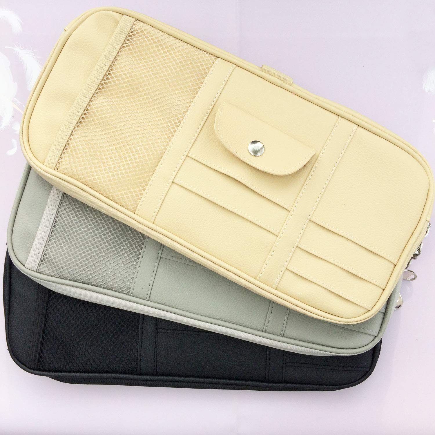 Multi-Pocket Car Sun Visor Organizer for Essentials