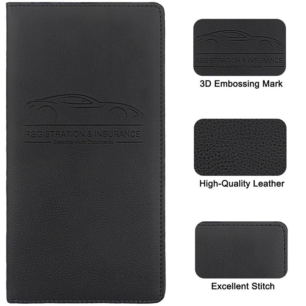 Magnetic Car Registration and Insurance Document Holder