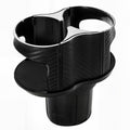 Double Cup Holder for Car, 2 in 1 Extra Cup Insert with Expandable Base, Multifunctional Extender Expander Adapter with Elastic Open-Close Cup Mouth, Adjustable Bracket FOR 2.1''-2.9'' BOTTLE DIAMETER