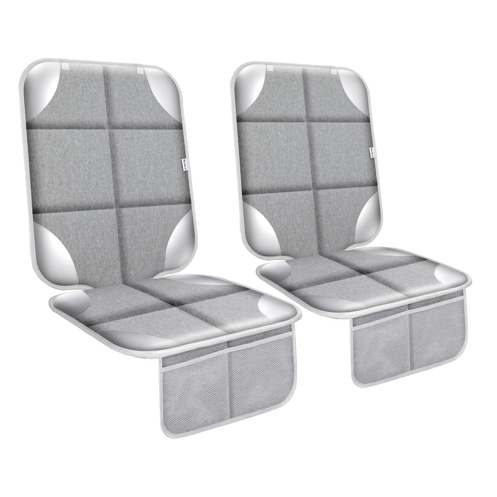 Meolsaek Car Seat Protector for Child Car Seat, Durable 600D Fabric Waterproof Car Seat Cover with Thick Pad Non-Slip Backing，No Imprints
