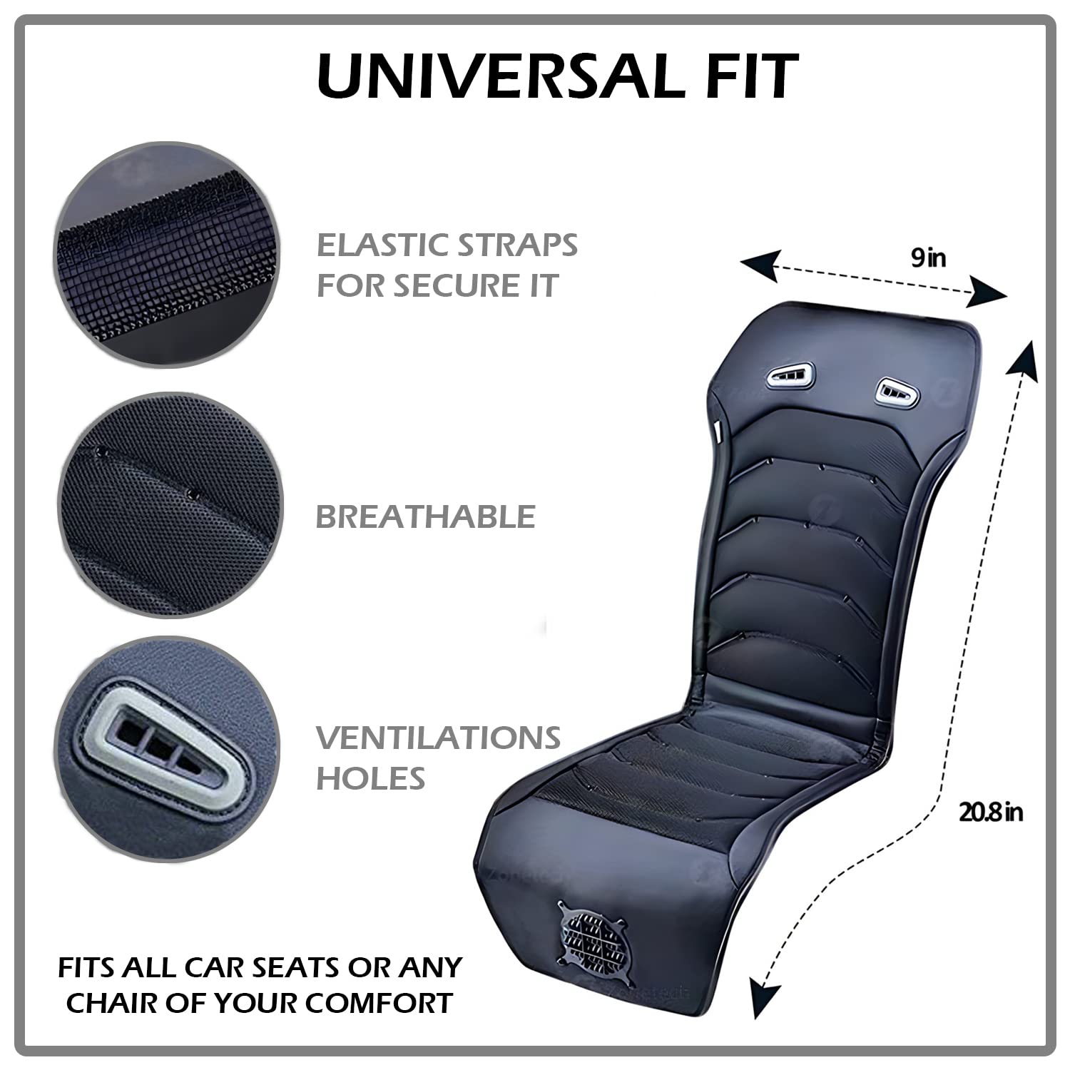 ZONETECH Cooling Car Seat Cushion