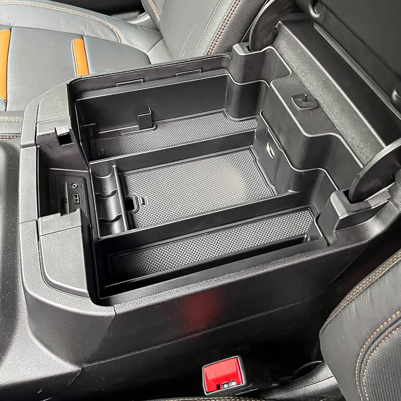 Full-Coverage Center Console Tray for Silverado and Sierra