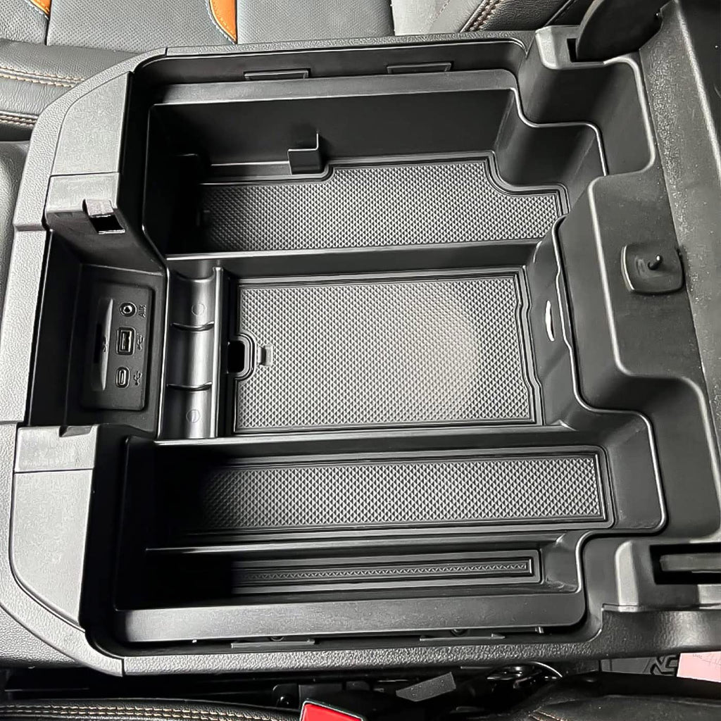 Full-Coverage Center Console Tray for Silverado and Sierra