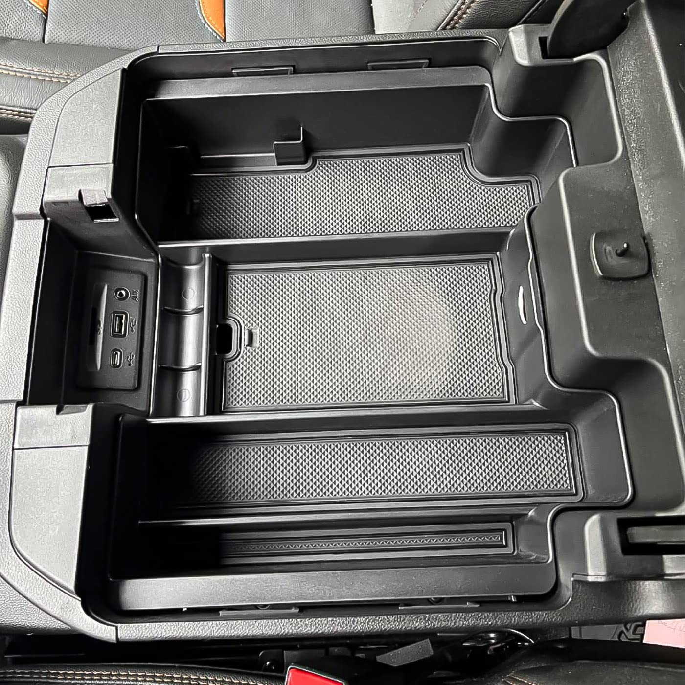 Full-Coverage Center Console Tray for Silverado and Sierra