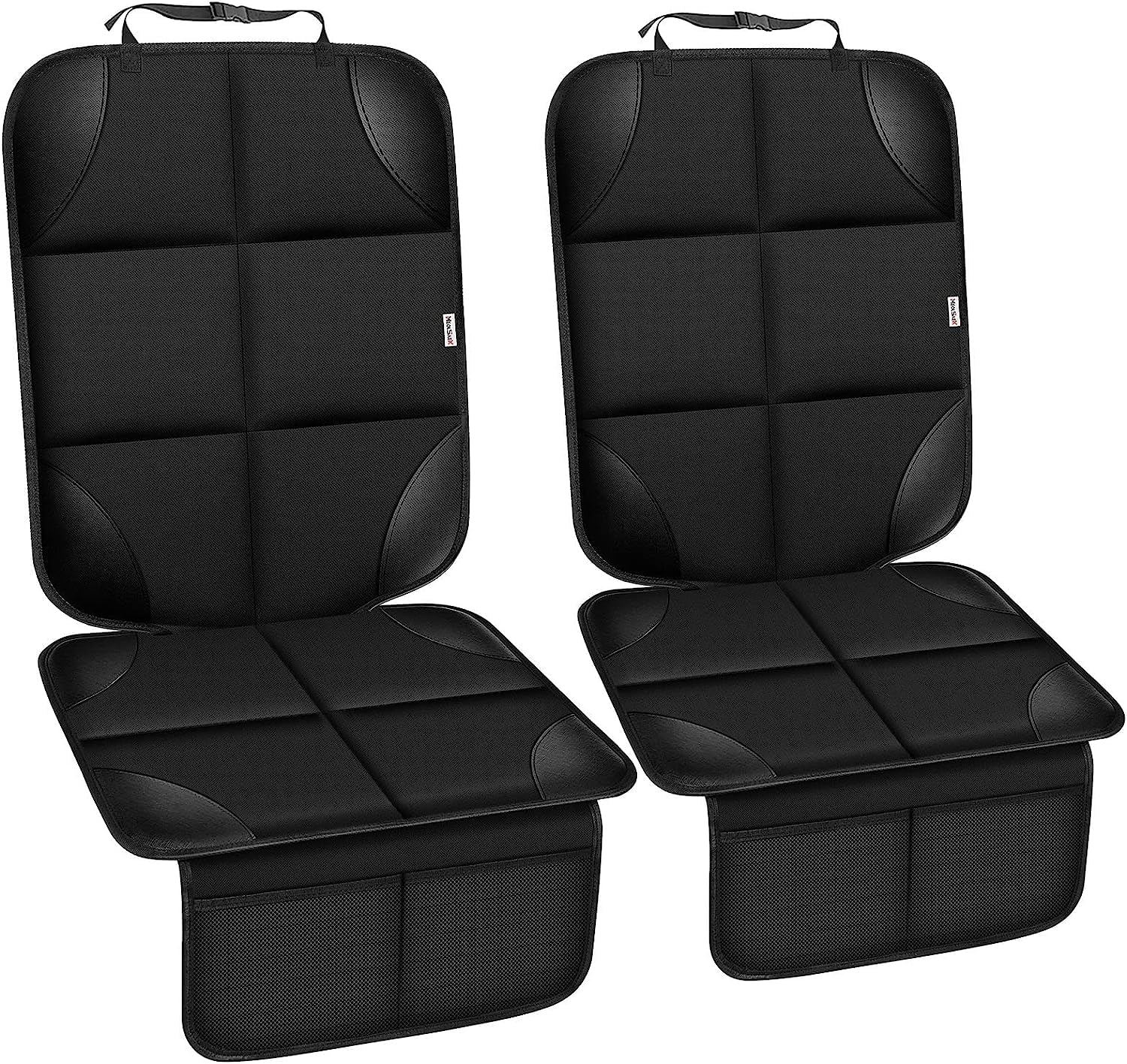 Meolsaek Car Seat Protector for Child Car Seat, Durable 600D Fabric Waterproof Car Seat Cover with Thick Pad Non-Slip Backing，No Imprints
