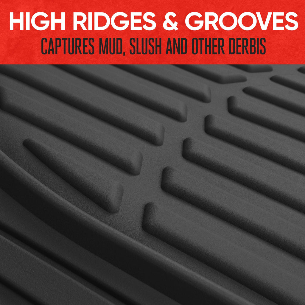 Motor Trend FlexTough All-Weather Floor Mats for Cars