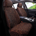 JBNCRYGD Beaded Car Seat Covers, Natural Wood Bead Seat Cushion for Trucks, Automotive Summer Ventilated Seat Cooling Pad, Wooden Seat Cover Sweat Protector