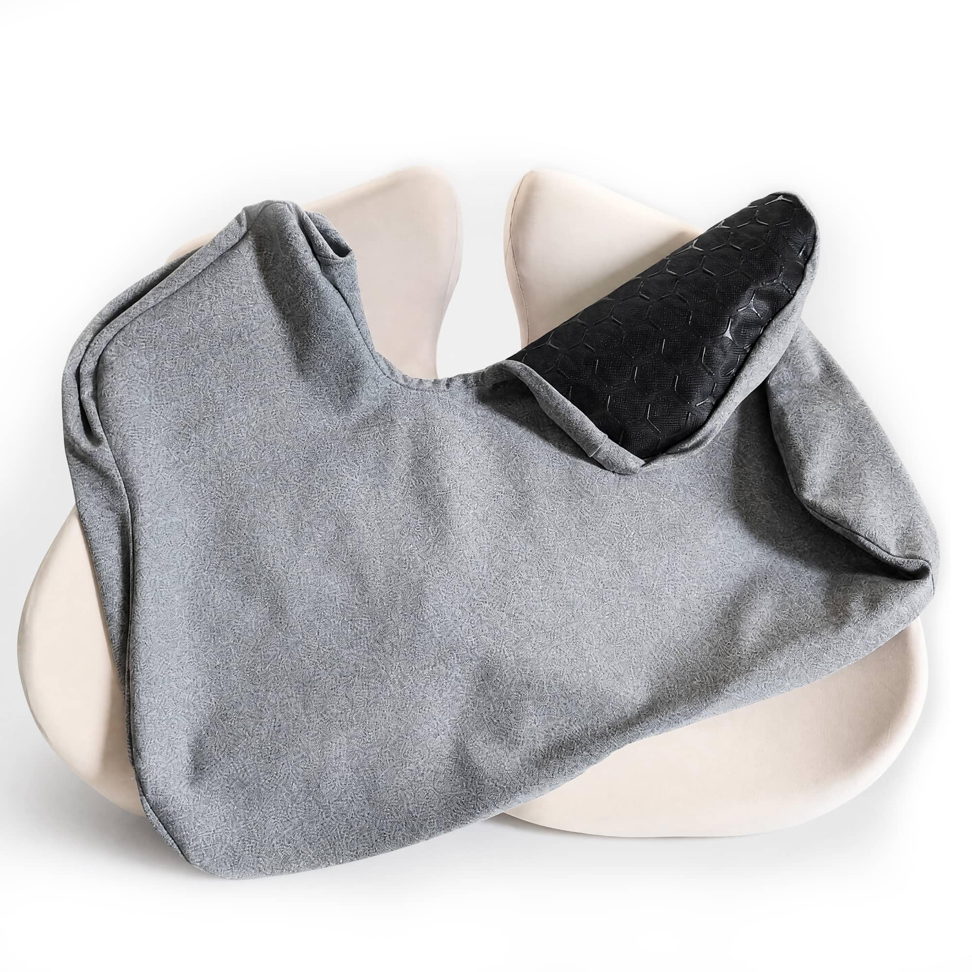 Extra Large Seat Cushion for Sciatica & Tailbone Pain – Pressure Relief Coccyx Cushion for Office Chair, Car Seat, Wheelchair, and Long Sitting – Sciatica Pain Relief Pillow